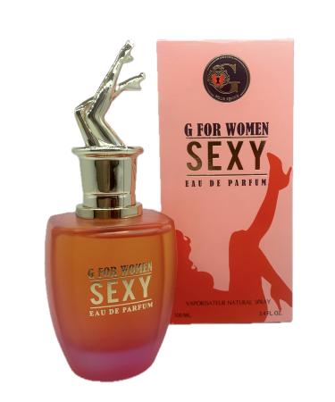 G for Women Sexy Women's Cologne 3.4 Fl. Oz. Eau de Parfum Spray
