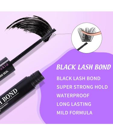 Lash Bond and Seal - Melakia Cluster Lash Extension 10ml | Super Strong Hold Long Lasting DIY Lash Adhesive - Buy Online on GoSupps.com