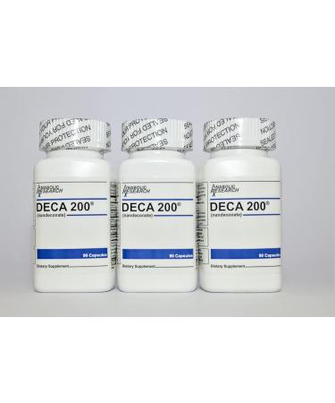 Deca 200 Capsules - Boost Strength & Size Enhance Muscle Recovery & Joint Protection - 3 Month Supply (3 Count) - International Shipping Available - Buy Online on GoSupps.com