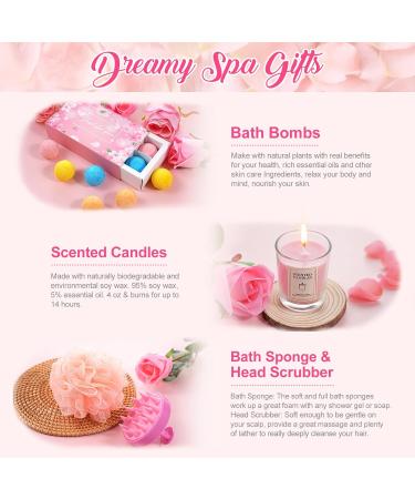 Women's Self-Care Spa Gift Basket - Birthday, Get Well, or Just Because | Thoughtful Unique Gift Set for Mom, Sister, Wife, Best Friend | Perfect Care Package for Her - Buy Online on GoSupps.com