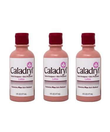 Caladryl Skin Protectant Lotion - 6 oz Pack of 3