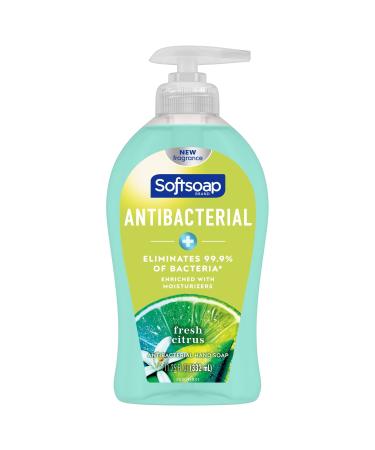 Softsoap Antibacterial Liquid Hand Soap Fresh Citrus - 11.25 fluid ounce