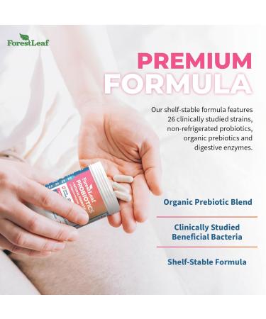 Probiotics for Women 50 Billion CFU 26 Unique Strains Women's Probiotic and Prebiotics Support Digestive Health w/Cranberry Hibiscus & D-Mannose for Vaginal PH Balance Urinary Gut (30 Caps) 50 Billion CFU Women's 30  - Buy Online on GoSupps.com