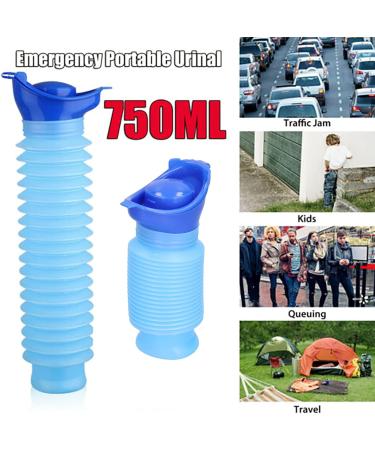 Urine Bottle Travel Urinal Unique Shape Urinal Bottle Unisex for Outdoor Activities for Travel for Camping for Adults and Children - Buy Online on GoSupps.com