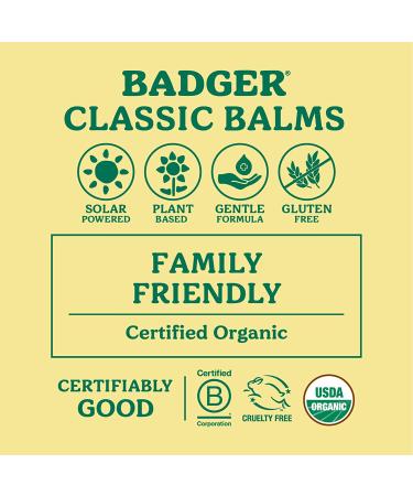 Badger Organic Chest Rub with Eucalyptus & Mint - 0.75 oz | Soothing Relief - Buy Online on GoSupps.com