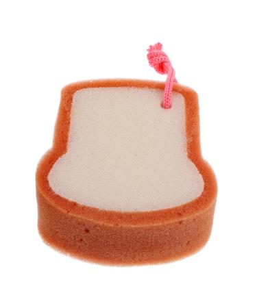 1pc Bath Sponge Sponges Powder Puff Scrubber Bath Towel Shower Puff Sponge Natural Sponge Bath Scrubbing Sponge Bath Supply Bath Sponge Brush Tub Mikinona 21X7.5CM