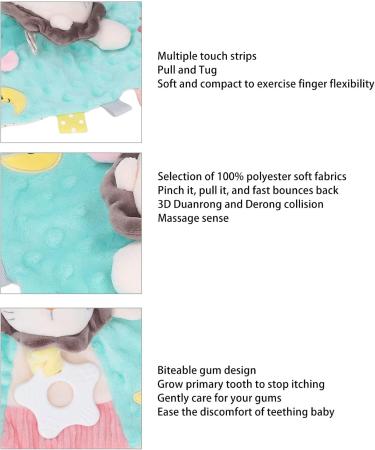 VBESTLIFE Baby Security Blanket | Snuggle & Teething Blanket for Newborns | Soft & Safe Baby Doll - Buy Online on GoSupps.com
