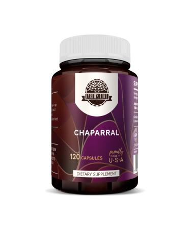 HerbEra Earth's Love - Chaparral 120 Capsules, 500 mg, Chaparral (Larrea tridentata) Dried Leaf and Flower (120 Capsules)