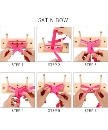 EDOBLUE Wooden Ribbon Bow Maker for Holiday Wreaths and Decorations - Buy Online on GoSupps.com