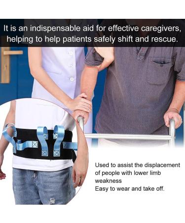 ZZBB Walking and Standing Gait Belt Elderly Physical Therapy Transfer Sling for Patient Care Safety Medical Nursing Safety Assist Transfer Belt for Patient White - Buy Online on GoSupps.com