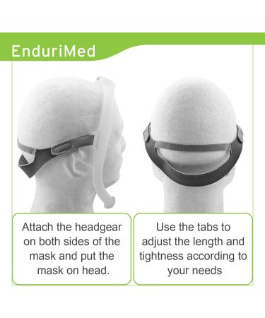 Endurimed CPAP Headgear Replacement for Dreamwear Respironics | Safe for All Skin Types | Prolonged Straps for Optimal Fit | International Shipping Available - Buy Online on GoSupps.com