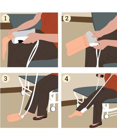 Ultimate Sock Helper Set | Easy Aid for Seniors Pregnant Women & Men Stocking & Shoe Assistants - Buy Online on GoSupps.com