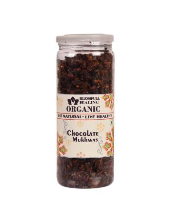 Blessfull Healing Organic Chocolate Mukhwas 200 Gram Airtight Container (Packing May Vary)