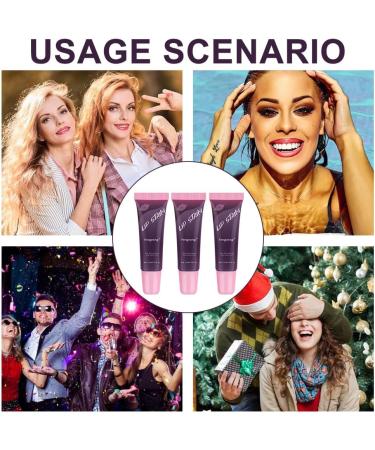 Fengyang Matt Lip Stain Peel Off Lip Jam Hydrating Lip Gloss Easy Peel Lip Gloss lippenstift glinsterend glanzend opvullende lipgloss - Buy Online on GoSupps.com