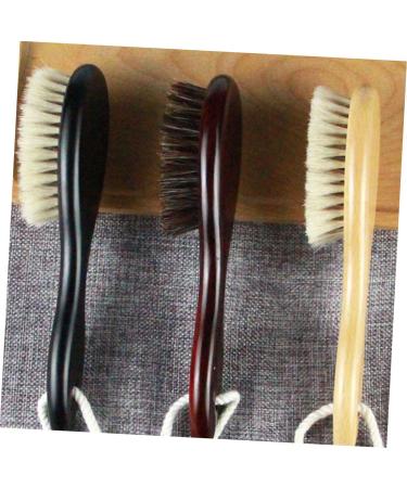 3pcs Bamboo Wooden Wool Brush Set for Baby - Eco-Friendly Washing Tools for Gentle Care - Buy Online on GoSupps.com