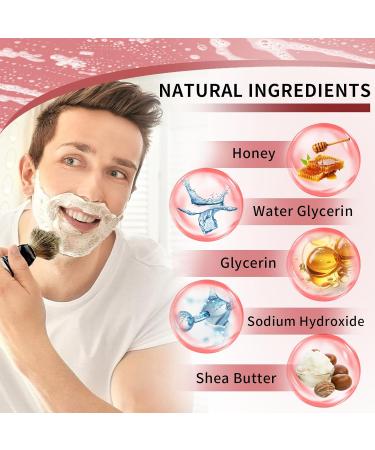 110g Savon de Rasage Rasage Tous Types de Peau naturel et id al pour peaux peaux s ches peaux sensibles et barbes dures Savon barbe rafra chissant Bois De Santal 110 g (Lot de 1) - Buy Online on GoSupps.com