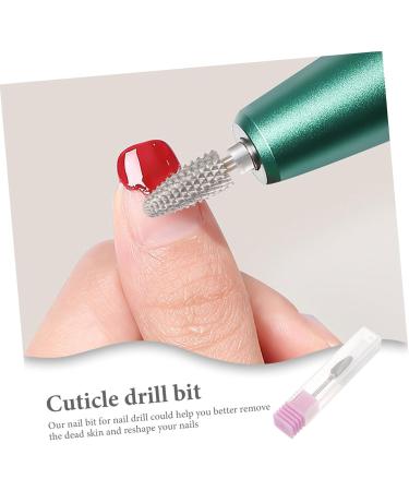 SKISUNO Grinding head hard fragments diamond cuticle manicure drill bits alloy nail drill bit nail drill manicure cuticle nail drill bits nail polish manicure nail drill bits 5x0.5cm As Shown - Buy Online on GoSupps.com