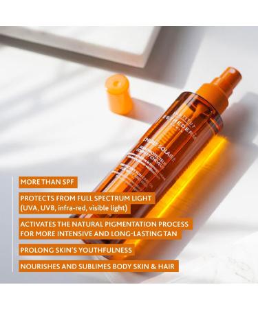 Institut Esthederm Adaptasun Protective Tanning Oil Moderate Sun Protection for Hair & Body 150ml Care for body and hair limited sun - Buy Online on GoSupps.com