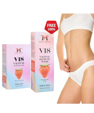 MACARIA V18 Vaginal Secure Oil & Wash | Best International Shipping for Feminine Care Products - Buy Online on GoSupps.com
