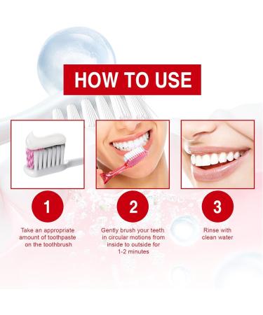  Generisch Natural whitening toothpaste 120g whitening toothpaste deep and fresh cleaning toothpaste for oral care - Buy Online on GoSupps.com