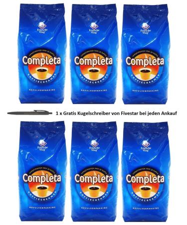 6 x Completa Coffee Creamer (6 x 1 Kg) incl. Free Five Star Ballpoint Pen