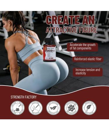 Wins Town Maca Plus Capsules 7500mg Big Booty Enhancer with Maca Root Gluteus Boost Vitamins for Women's Extreme Curve 60 Count - Buy Online on GoSupps.com