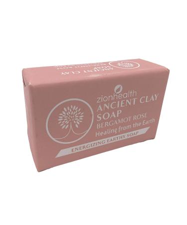 Clay Soap Good Bergamot Rose Zion Health 6 oz Bar Soap