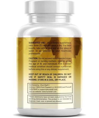 Shilajit Complex Sea Moss Tongkat Ali Ashwagandha Ginseng Zinc CoQ10 PQQ & Magnesium Fulvic Acid Capsules for Energy Vitality & Performance with Panax Cordyceps 180 Count (Pack of 2) - Buy Online on GoSupps.com