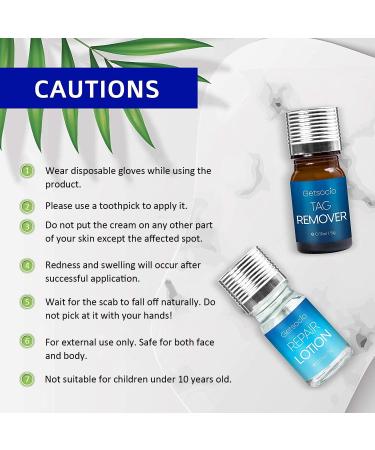 Getsocio Skin Tag & Mole Remover Set - Repair Skin, Remove Blemishes, Easy At-Home Removal - Buy Online on GoSupps.com