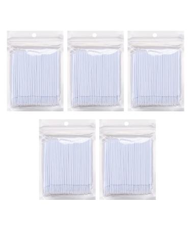 500 Pcs Disposable Micro Applicator Brushes for Eyelash Extensions - Tbestmax White Mascara Wands - Buy Online on GoSupps.com