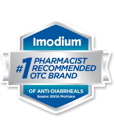 Imodium Liqui-Gels - Fast Relief of Diarrhea - Loperamide Hydrochloride 2mg - Antidiarrheal Pack of 3 (180 count Total) - Buy Online on GoSupps.com