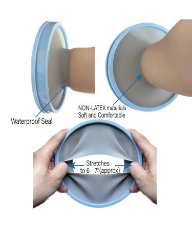 Waterproof Arm Cast Covers for Shower | Adult Full Arm Bath Protector | Cast Shower Bag for Surgery & Wound Care - Buy Online on GoSupps.com