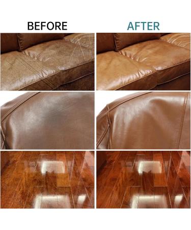 NiHome Leather Salve & Brush | Protective Non-Greasy Formula for All Leather Types - Furniture Couch Sofa Care - Buy Online on GoSupps.com