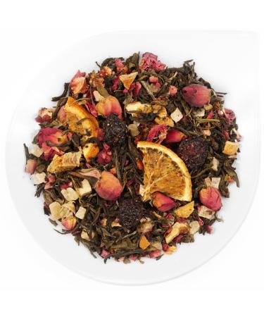Urbantealer's queen of Saba Teem Mixing with pieces of fruit and flowers flavored with strawberry-orange taste 50g Queen of Saba 50g