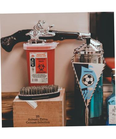 Frcolor Razor Blade Disposal Container - Portable Sharp Waste Box for Safe Blade Disposal (15.4x9.5cm) - Buy Internationally - Buy Online on GoSupps.com