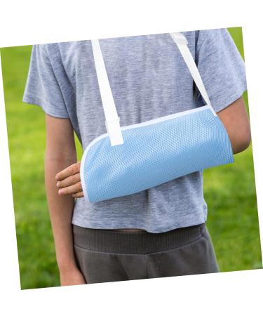 PartyKindom Children's Arm Sling Arm Sling for Wrist Injury Sling Shoulder Injury Sling Net Sky-blue 50X27CM - Buy Online on GoSupps.com