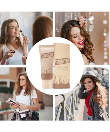 GkgWuxf MakeUp Foundation Light Concealer Makeup with Opaque Finish Sweatproof Moisturizing Waterproof Cosmetics for Oily and Sensitive Skin Daily Use 03 - Buy Online on GoSupps.com