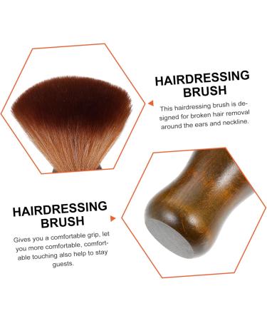 Ipetboom Hair Brush Removing Broken Hair Simple Cleaning Brush for Hairdressing Home Use Ergonomic Handle Comfortable Touch Design for Ears Neck Areas - Buy Online on GoSupps.com