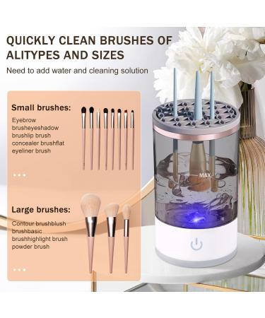 ZFZZC Electric Makeup Brush Cleaner Automatic Cleaning Drying Storage 3 in 1 Multifunctional - Buy Online on GoSupps.com