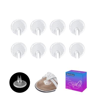 Gel Metatarsal Pads for Thong Sandals Flip Flop No Slip Silicone Flip Flop Sandals Inserts Pad Self Adhesive Toe Protector for Relief Pain & Rub Flip-flops clip