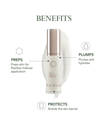 Kat Burki Silk Protein Primer - Hydrating Skincare & Makeup Prep with Hyaluronic Acid & Silk Amino Proteins for a Smooth Plump Complexion - 1 fl. oz. | International Shipping Available - Buy Online on GoSupps.com