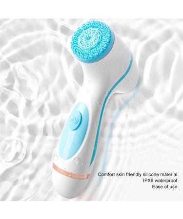 gernie Facial Cleansing Brush Soft Silicone Brush Head Electric Face Scrubber with 3 Cleanser Heads 360 Degree Rotation Waterproof Face Brush Set for Deep Cleaning for Women & Men gernieui5hor0a8w - Buy Online on GoSupps.com
