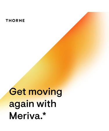 Thorne Meriva-SF - Sustained Release Curcumin Phytosome Supplement - 120 Capsules - Buy Online on GoSupps.com