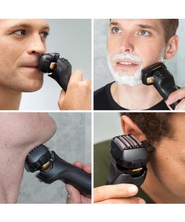 Buy Panasonic ARC5 Electric Razor for Men - Wet Dry Shaver with Automatic Cleaning Station | Cordless Pop-Up Trimmer Renewed ES-LV97-K - Best Men s Electric Shaver Online - Buy Online on GoSupps.com