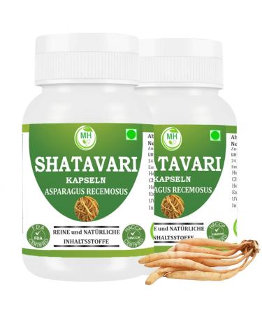 Morsan Healthcare Morsan Healthcare Shatavari (Asparagus racemosus) Capsules | Pack of 60 x 500 mg Vegetarian Capsules | Natural Food