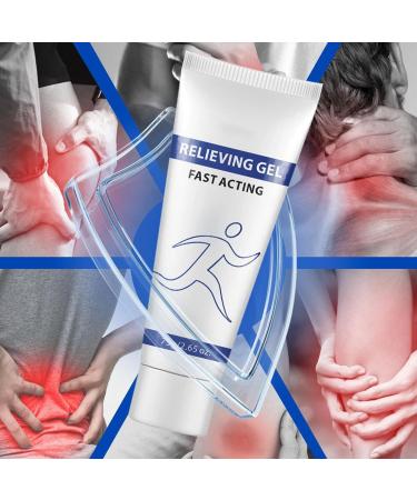 Moisturizing Body Relief Lotion Soothing Cooling Gel 75g Fast Acting Relief Gel With Instant Cooling Sensation In M-Enthol Fast Acting Care Cream For Men Nd Women - Buy Online on GoSupps.com