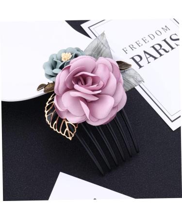 Didiseaon 1pc Bridal Hair Wedding Hair Clip Headwear for Women Rhinestone Hair Accessories Wedding Flower Headpiece Hair Insert Combs Wedding Hair Comb Flower Hair Bride The Flowers Headgear - Buy Online on GoSupps.com