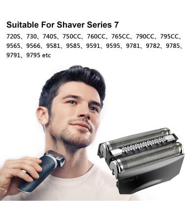 2P Series 7 Replacement Head 70B Compatible with Braun Electric Shaver Wet and Dry Replacement Head Compatible with Braun Series 7 Replacement Foil and Cutter 720cc 730cc 735s 750cc 760cc 790cc - Buy Online on GoSupps.com