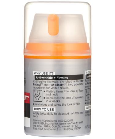 L'Or al Paris Men's Expert VitaLift Anti-Wrinkle & Firming Moisturizer 1.6 fl. oz. - Buy Online on GoSupps.com