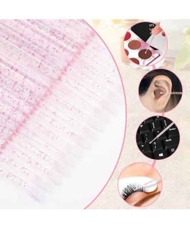 G2PLUS 400PCS Crystal Pink Micro Applicators Brushes - Disposable Eyelash Extension Swabs for Crafting - Buy Online on GoSupps.com